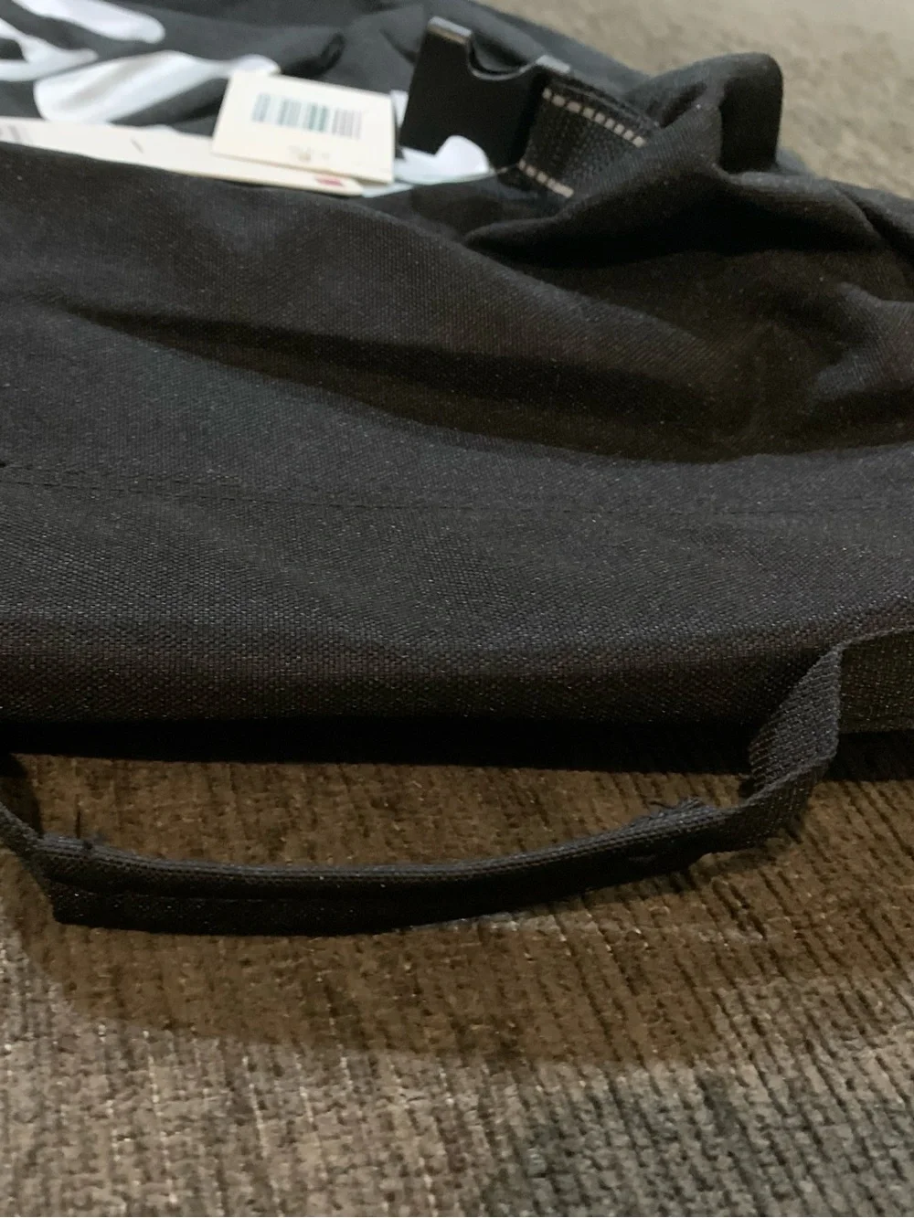 Black Bike Rear Rack Bag - Versatile Bicycle Pannier